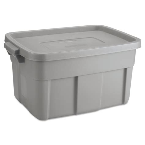 rubbermaid steel roughneck storage box|rubbermaid 14 gallon storage containers.